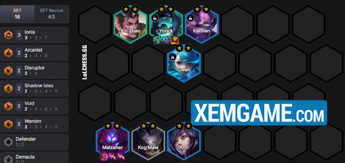 ĐTCL 16.6: Khám phá đội hình Hư Không – Ionia – Demacia – Quần Đảo Ryze và lối chơi hấp dẫn