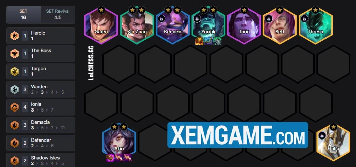 ĐTCL 16.6: Khám phá đội hình off-meta Ryze Quần Đảo Bóng Đêm từ Thách Đấu Hàn Quốc