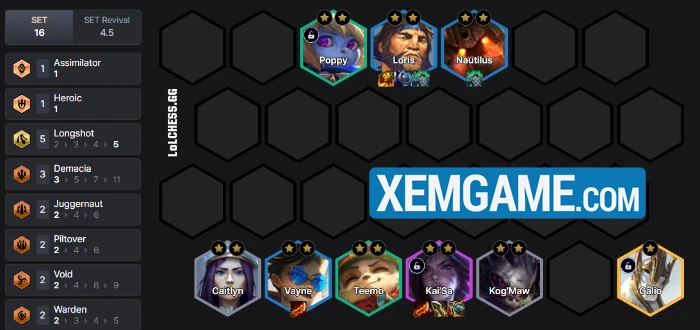 ĐTCL 16.7: Hướng dẫn đội hình 5 Viễn Kích cực khỏe hiện tại ĐTCL 16.7: Hướng dẫn đội hình 5 Viễn Kích cực khỏe hiện tại