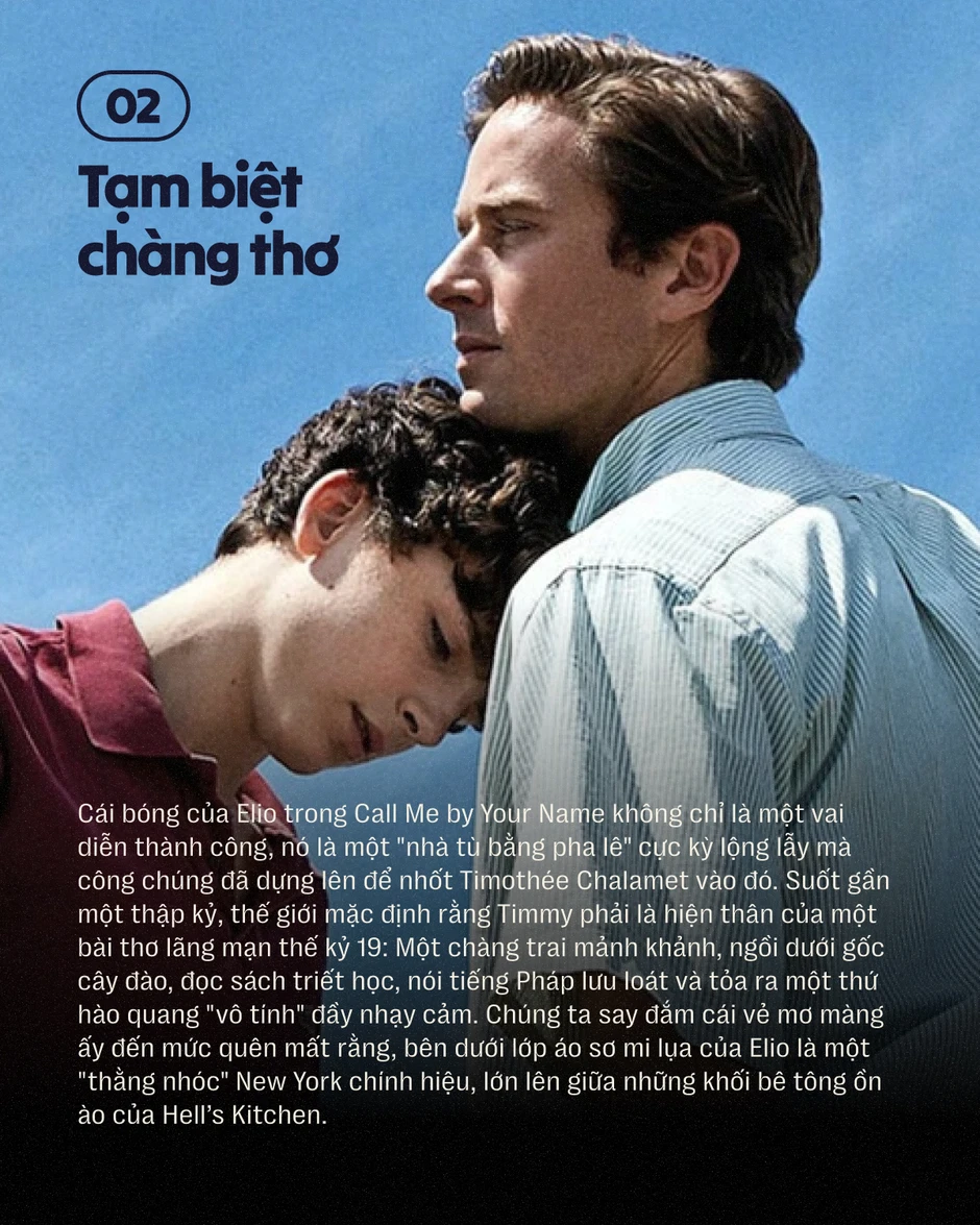 Đừng tiếc khi Timothée Chalamet trượt Oscar Đừng tiếc khi Timothée Chalamet trượt Oscar