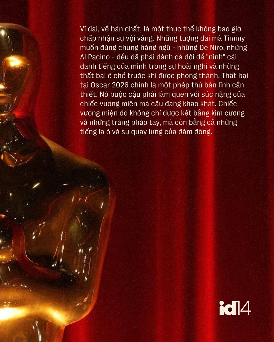 Đừng tiếc khi Timothée Chalamet trượt Oscar Đừng tiếc khi Timothée Chalamet trượt Oscar