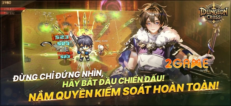 Dungeon Cross: Relic Hunter – RPG phiêu lưu nhập vai với cốt truyện hấp dẫn