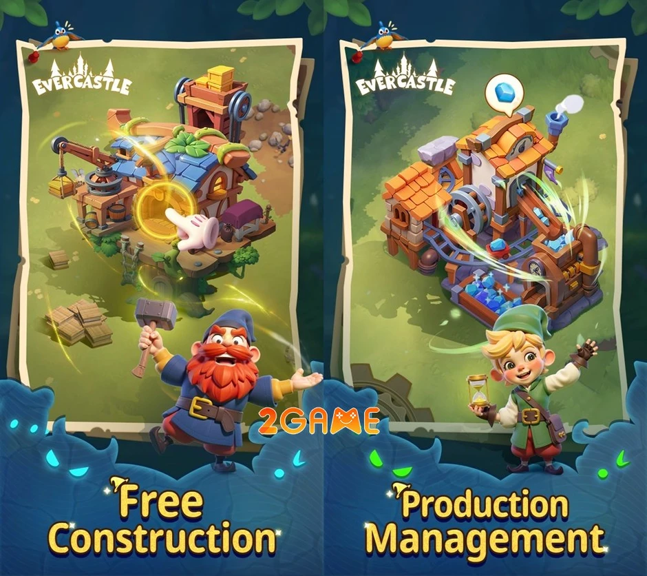 Ever Castle - Tự tay xây dựng vương quốc trong mơ để tiếp tục hành trình cổ tích Ever Castle - Tự tay xây dựng vương quốc trong mơ để tiếp tục hành trình cổ tích