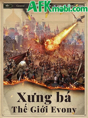 Evony - Vị Vua Trở Lại game SLG cập bến thị trường Việt Nam