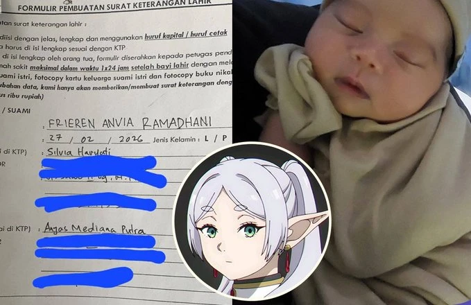Fan cứng Sousou no Frieren đặt tên con theo nàng Elf nghìn tuổi, netizen thốt lên “quá chất”