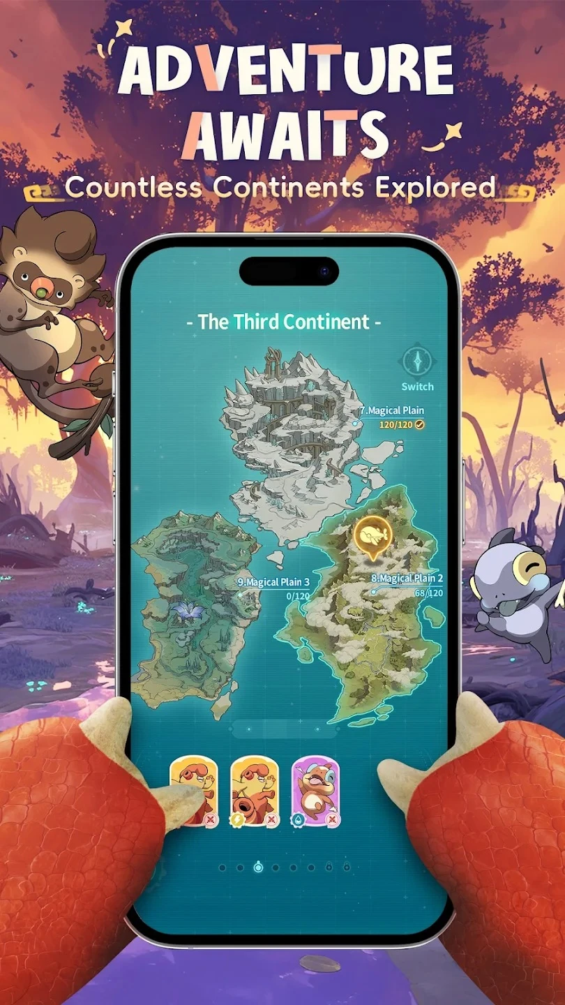 Fantamon Idle RPG – Khám phá thế giới thu nhỏ và đội quân linh thú độc đáo Fantamon Idle RPG – Khám phá thế giới thu nhỏ và đội quân linh thú độc đáo