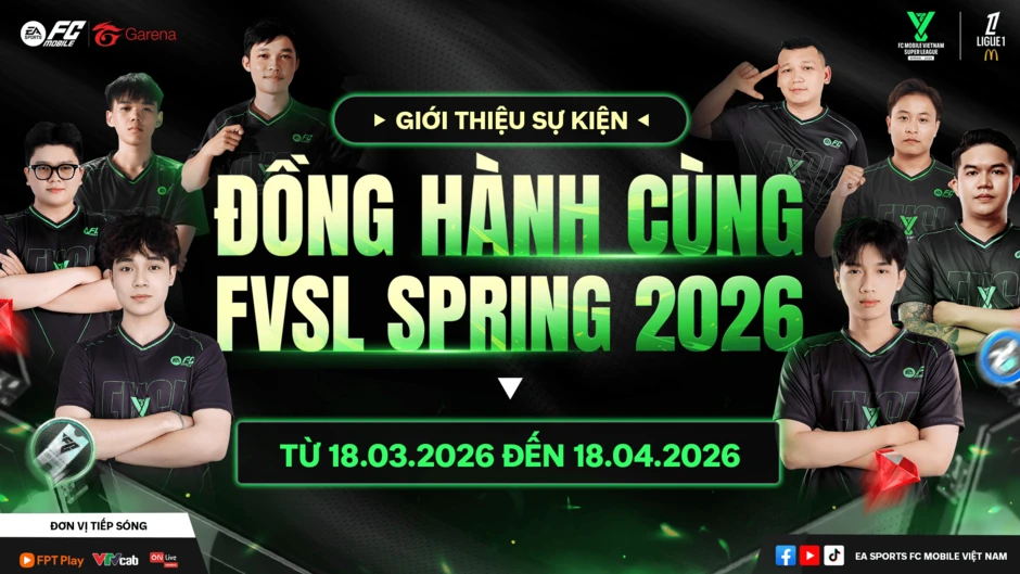 FC Mobile Việt Nam "chơi lớn": Đưa game thủ sang Pháp xem Ligue 1 cùng FVSL Spring 2026