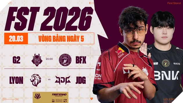 First Stand 2026: GEN.G Và JD Gaming Kết Thúc Nhanh Loạt Trận BO5