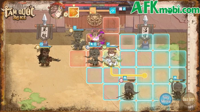 Game Tam Quốc 36 Kế mang đúng chất chiến thuật dạng lưới kinh điển! Game Tam Quốc 36 Kế mang đúng chất chiến thuật dạng lưới kinh điển!