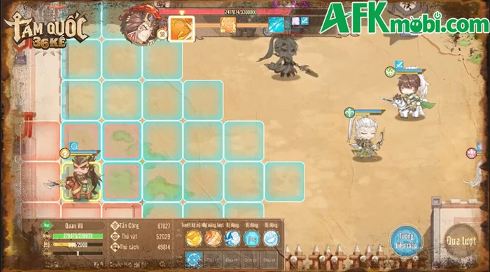 Game Tam Quốc 36 Kế mang đúng chất chiến thuật dạng lưới kinh điển! Game Tam Quốc 36 Kế mang đúng chất chiến thuật dạng lưới kinh điển!