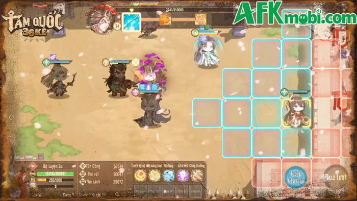 Game Tam Quốc 36 Kế mang đúng chất chiến thuật dạng lưới kinh điển! Game Tam Quốc 36 Kế mang đúng chất chiến thuật dạng lưới kinh điển!