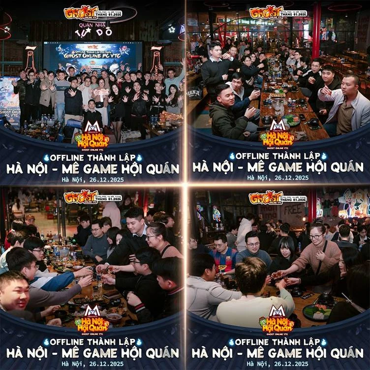 Ghost Online PC khởi động chuỗi offline thành lập Hội Quán