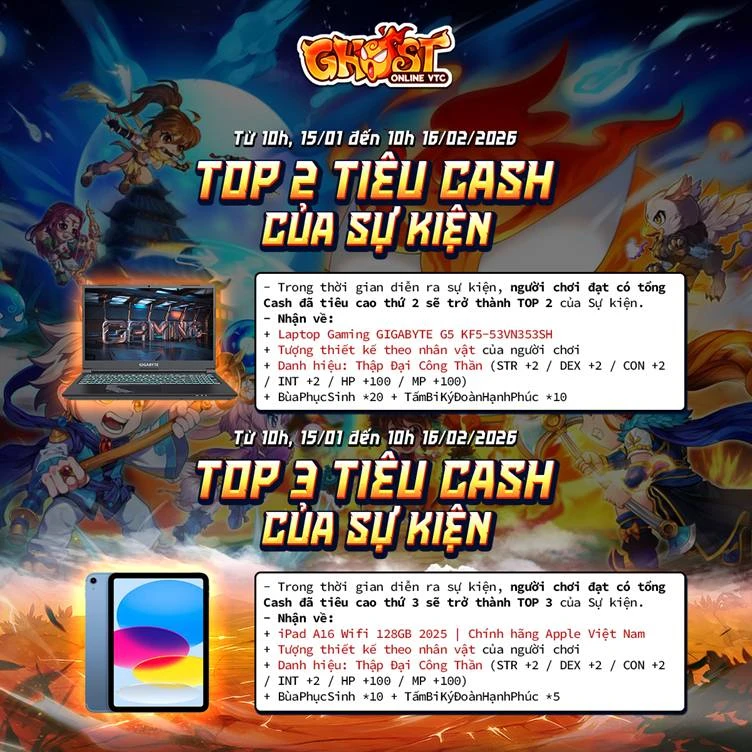 Ghost Online PC mở server - Hành trình săn quỷ huyền thoại đã trở lại