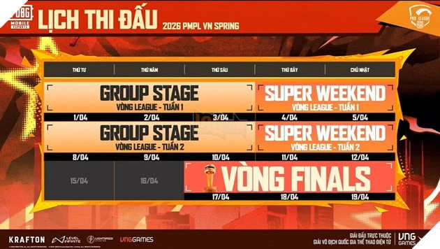 Giải Vô Địch Quốc Gia Thể Thao Điện Tử - Bộ Môn PUBG Mobile Khởi Tranh Giai Đoạn Mùa Xuân Từ 01.04 Giải Vô Địch Quốc Gia Thể Thao Điện Tử - Bộ Môn PUBG Mobile Khởi Tranh Giai Đoạn Mùa Xuân Từ 01.04