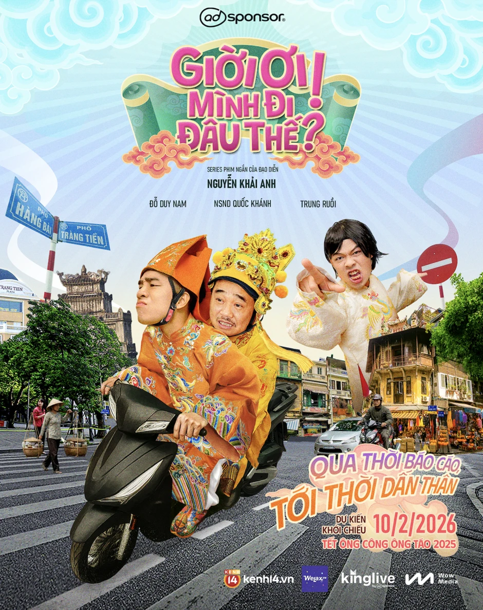 Giời Ơi! Mình Đi Đâu Thế? trở thành điểm chạm thương mại, nội dung bán hàng thay quảng cáo