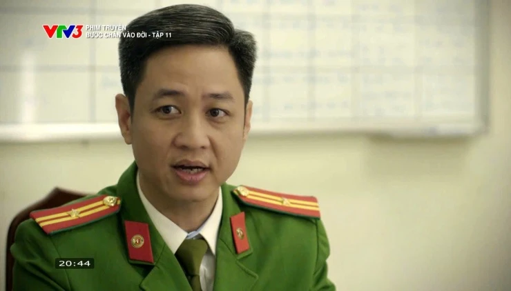 Hai diễn viên là công an thật tái xuất trên phim giờ vàng VTV