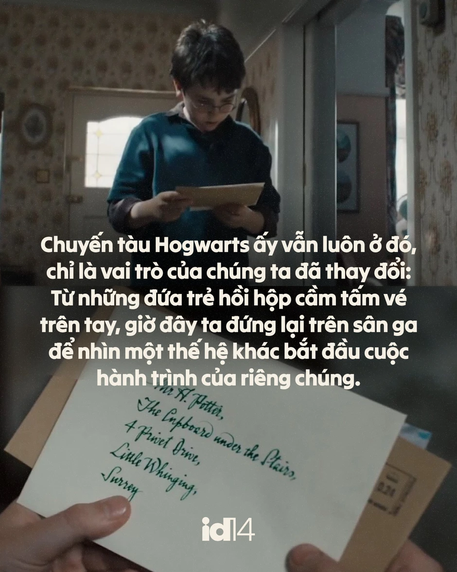 Harry Potter: Mỗi thế hệ đều có một chuyến tàu đến Hogwart của riêng mình