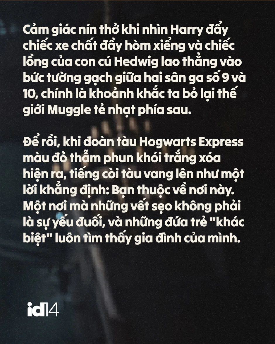 Harry Potter: Mỗi thế hệ đều có một chuyến tàu đến Hogwart của riêng mình