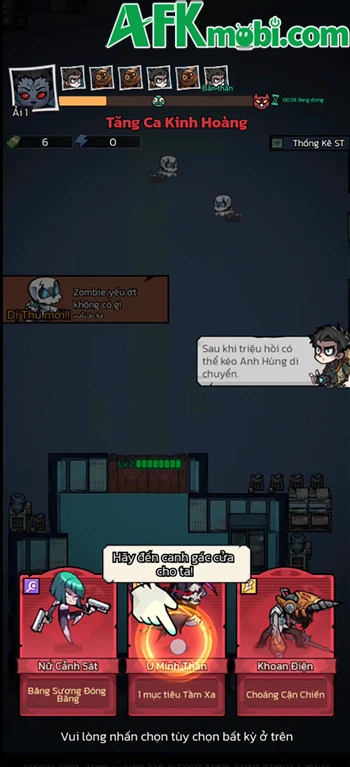 Haunted Room: Sleep Survivor game phòng thủ roguelike đơn giản