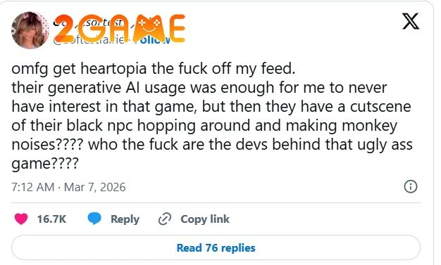 Heartopia gây tranh cãi sau cáo buộc phân biệt chủng tộc: Cập nhật diễn biến mới Heartopia gây tranh cãi sau cáo buộc phân biệt chủng tộc: Cập nhật diễn biến mới