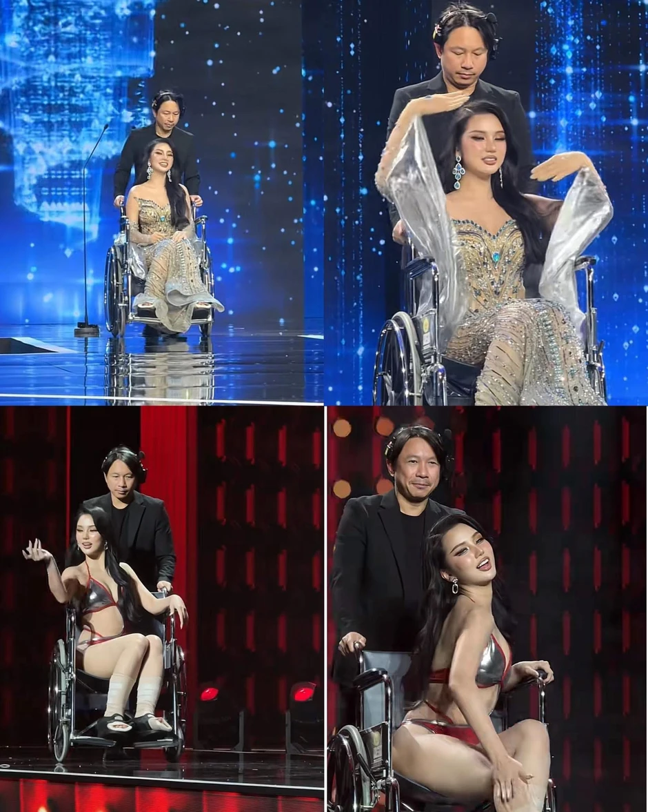 Hoa hậu rớt răng giả ngay trên sóng trực tiếp Hoa hậu rớt răng giả ngay trên sóng trực tiếp