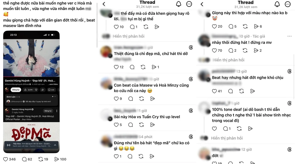 Hoà Minzy cũng không “cứu” được điểm yếu của nam ca sĩ Việt nhận đề cử đẹp nhất thế giới