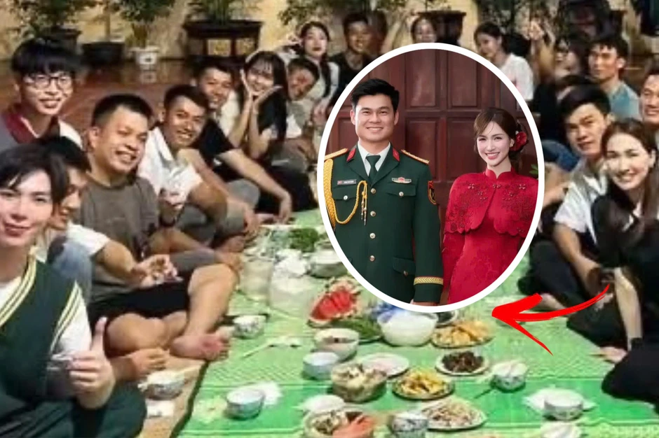 Hòa Minzy và chồng Đại úy tụ họp giản dị bên bạn bè, Erik - Đức Phúc góp mặt