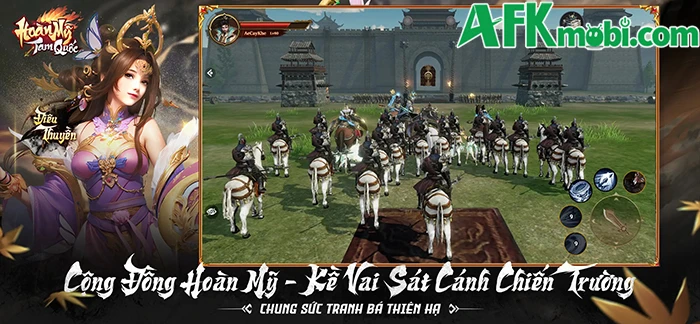 Hoàn Mỹ Tam Quốc: MMORPG 3D từ VGP cập bến Việt Nam