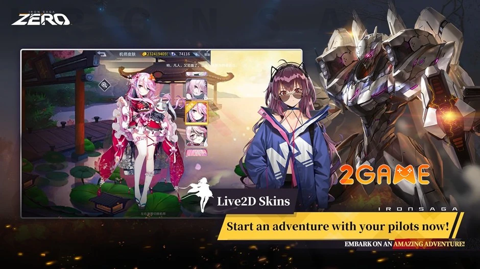 Iron Saga: ZERO - Khi huyền thoại mecha tái sinh trong kỷ nguyên mới