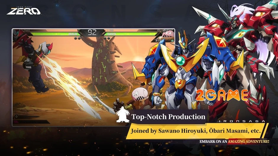 Iron Saga: ZERO - Khi huyền thoại mecha tái sinh trong kỷ nguyên mới