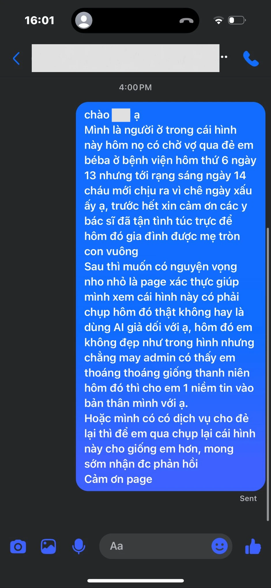 JustaTee inbox thẳng bệnh viện để chứng minh đưa Trâm Anh đi đẻ bé 3!