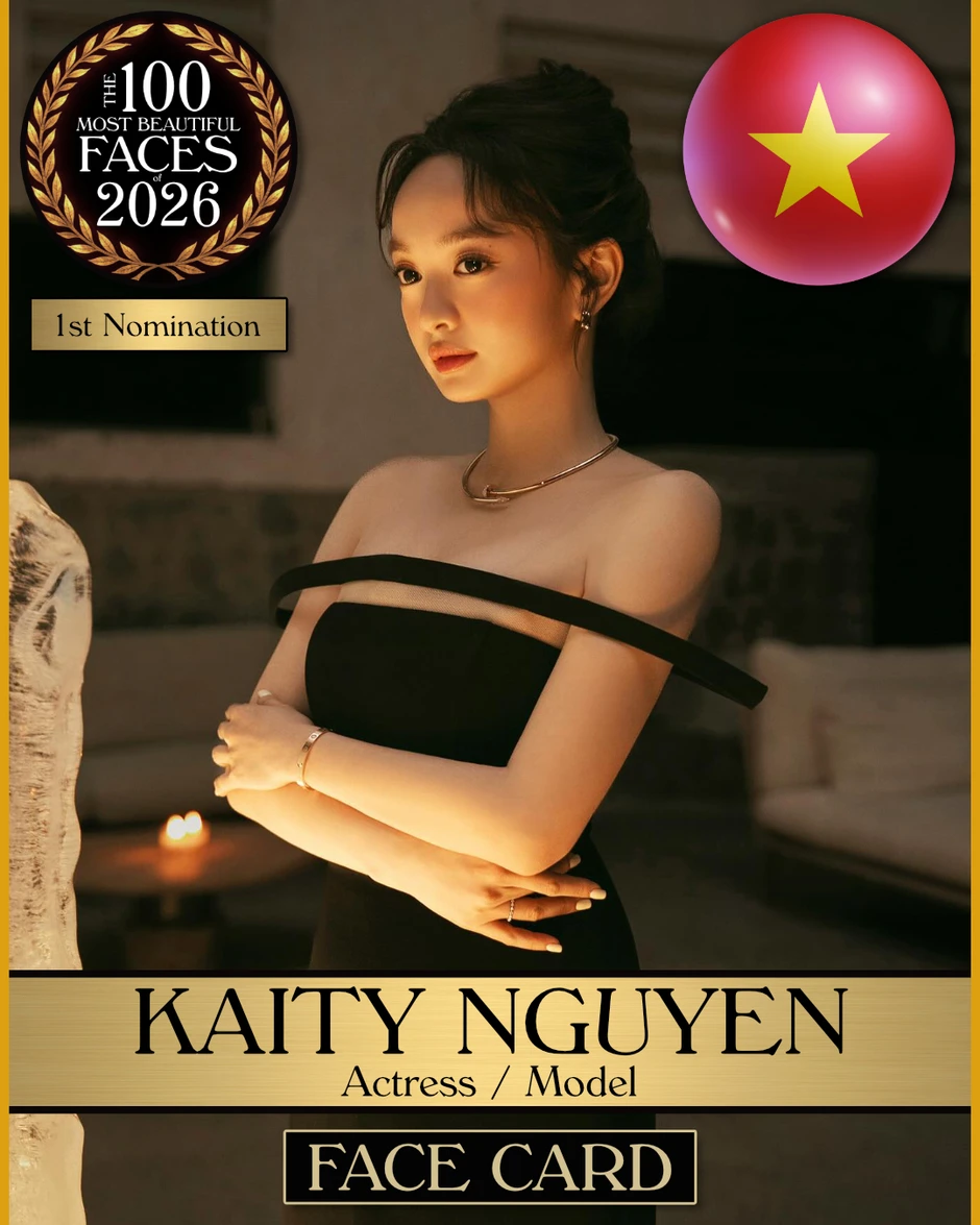 Kaity Nguyễn lọt đề cử gương mặt đẹp nhất thế giới 2026