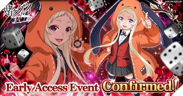 Kakegurui ALL IN ra mắt ngày 23 tháng 3, mở early access cho người chơi đăng ký sớm
