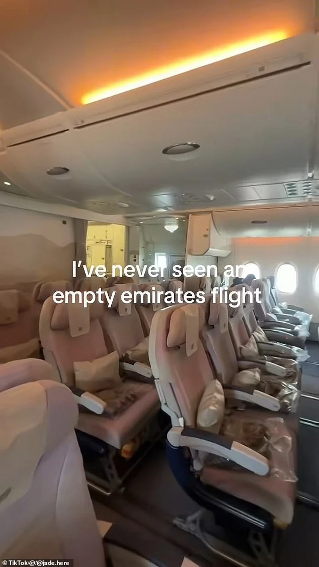 Không dễ tin đây là bức ảnh chụp được trong chuyến bay đến Dubai hiện tại