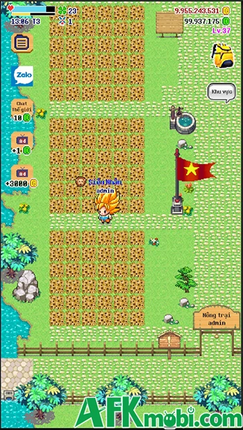 Pixel Farm ở Làng Gió: Xây dựng nông trại riêng cho bạn