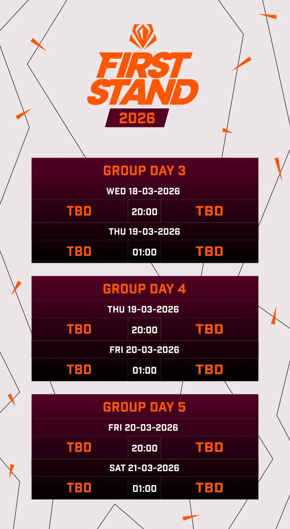 Lịch thi đấu First Stand 2026 cập nhật mới nhất: Dự đoán ít bất ngờ