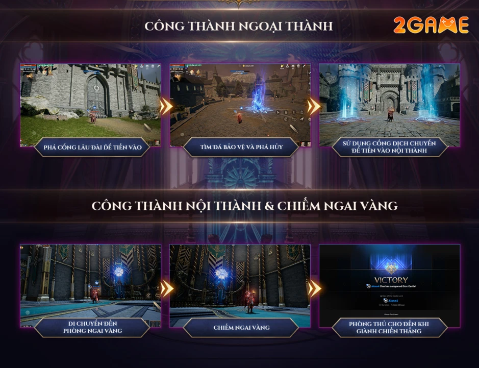 Lineage2M - Tất tần tật về Công Thành Chiến mà bạn cần biết Lineage2M - Tất tần tật về Công Thành Chiến mà bạn cần biết