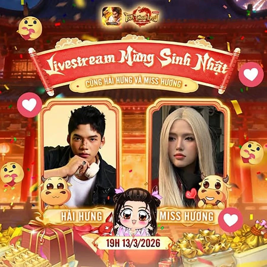 Tân Thiên Long Mobile: Livestream kỷ niệm 7 năm và sự kiện hấp dẫn