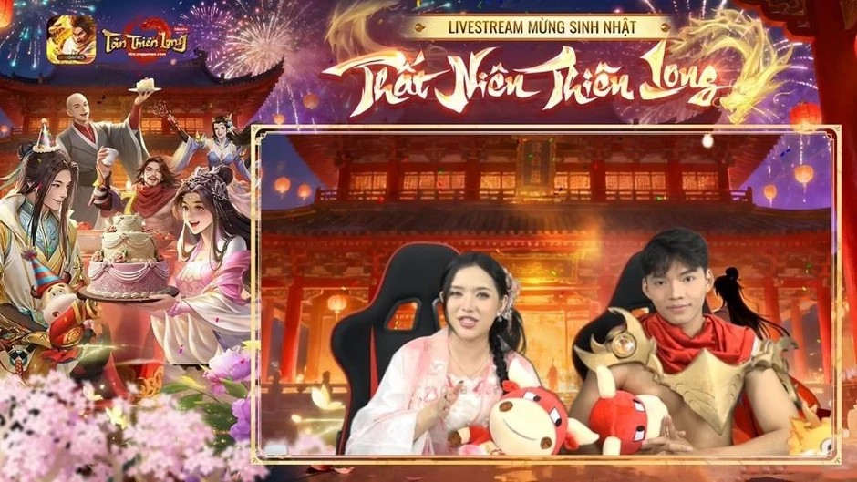 Tân Thiên Long Mobile: Livestream đặc biệt mừng sinh nhật 7 tuổi và sự kiện hấp dẫn