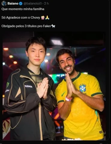 LMHT: Nghi vấn một streamer đến từ Brazil nhạo báng Chovy khiến fan tức giận