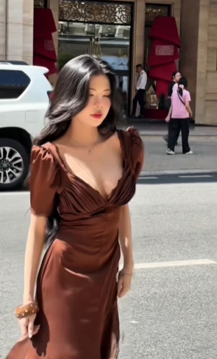 Mai Dora thả dáng giữa phố, diện váy trễ vai khiến anh em game thủ "tròn mắt"