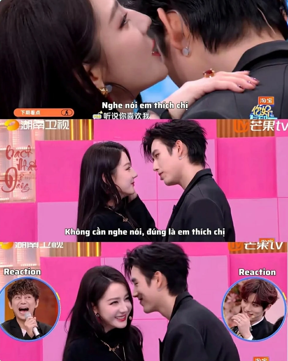 Màn tỏ tình viral khắp MXH của Địch Lệ Nhiệt Ba và Trần Phi Vũ