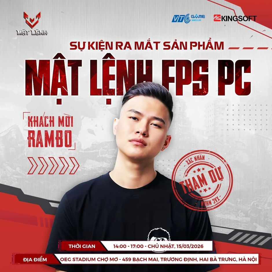 Mật Lệnh chính thức ra mắt tại Việt Nam: Huyền thoại FPS Mission Against Terror trở lại