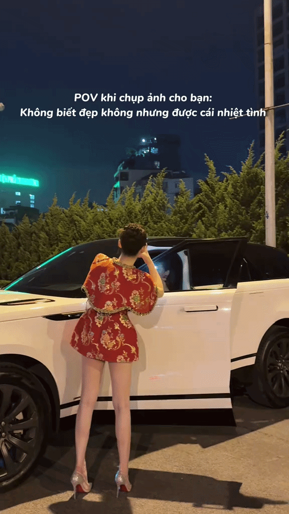 MC Thu Hoài biến phim trường thành sàn diễn