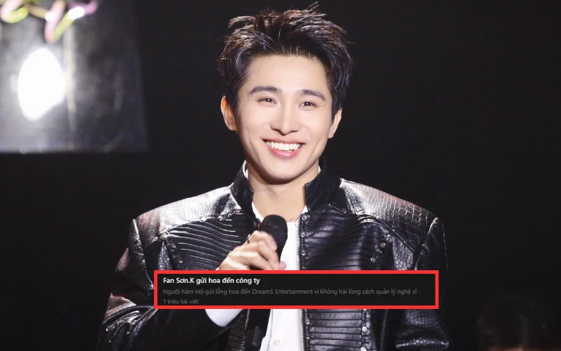 Nam ca sĩ khiến Threads dậy sóng với 1 triệu bài đăng, fan gửi hoa khiếu nại công ty là ai?