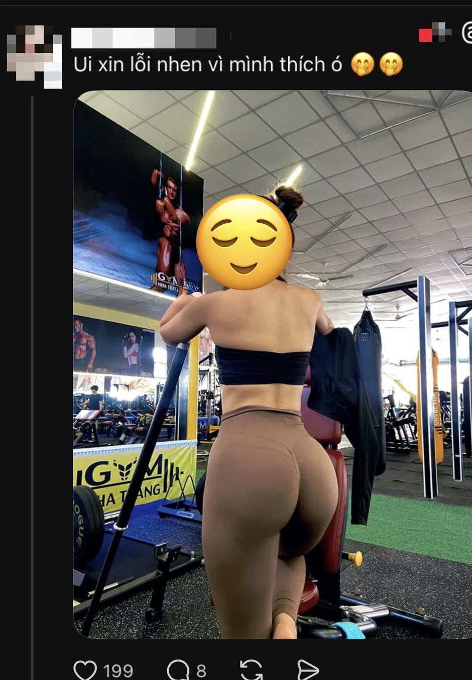 Nam thanh niên than phiền "dị ứng" với các cô nàng gymer hở hang, CĐM tranh cãi không hồi kết Nam thanh niên than phiền "dị ứng" với các cô nàng gymer hở hang, CĐM tranh cãi không hồi kết