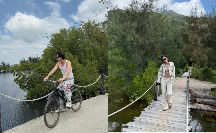 Narl Nguyễn - gái xinh 2k1 vừa lộ ảnh hẹn hò với Song Luân tại resort là ai?