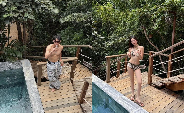 Narl Nguyễn - gái xinh 2k1 vừa lộ ảnh hẹn hò với Song Luân tại resort là ai?