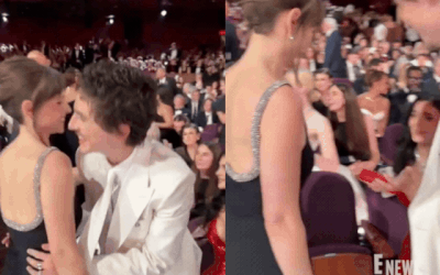 Nổ drama tại Oscar 2026: Kylie Jenner đụng mặt chị gái Timothée Chalamet, có thái độ khinh khỉnh coi thường gây "nóng mắt"?