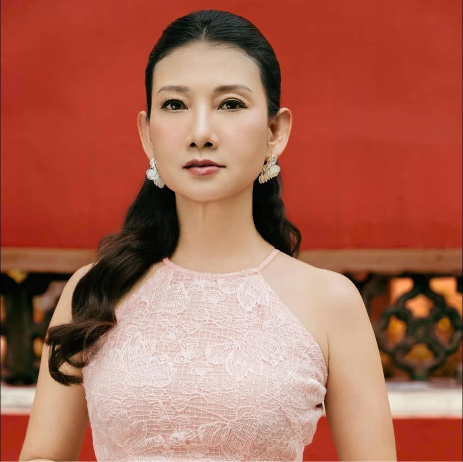 Ảnh: Mỹ Uyên trong vai phu nhân của tướng Jang Hansang